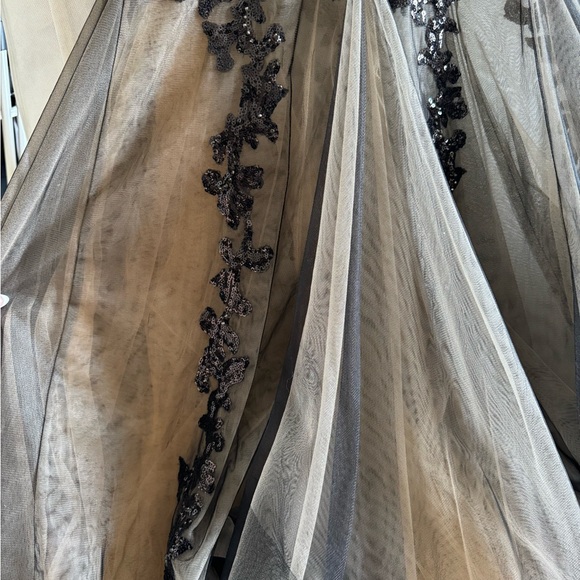 Jovani Black Mermaid Prom Gown Pageant Dress (length altered) - Picture 14 of 17